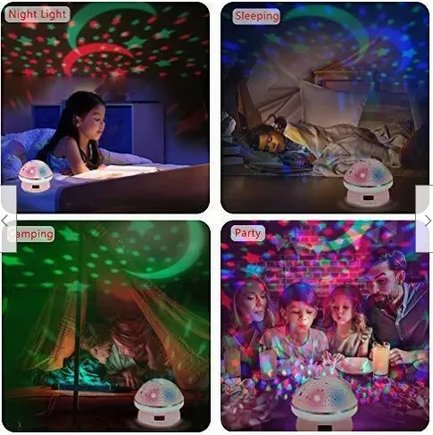 Romantic Sky Full Of Planet-shaped Atmosphere Led Children's Night Light