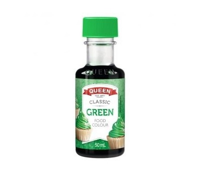 COLOUR FOOD GREEN 50ML (QUEEN 1-96-000180)