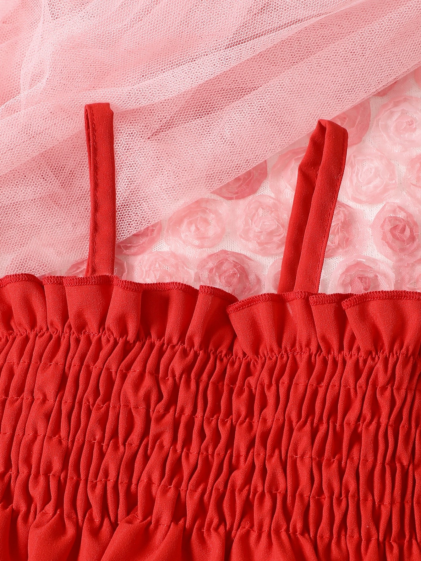 Children's Work Clothes Solid Color Vest Top And Jeans