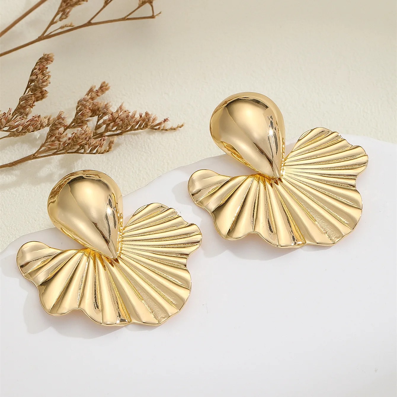 KMVEXO Punk Party Vintage Geometric Stud Earrings