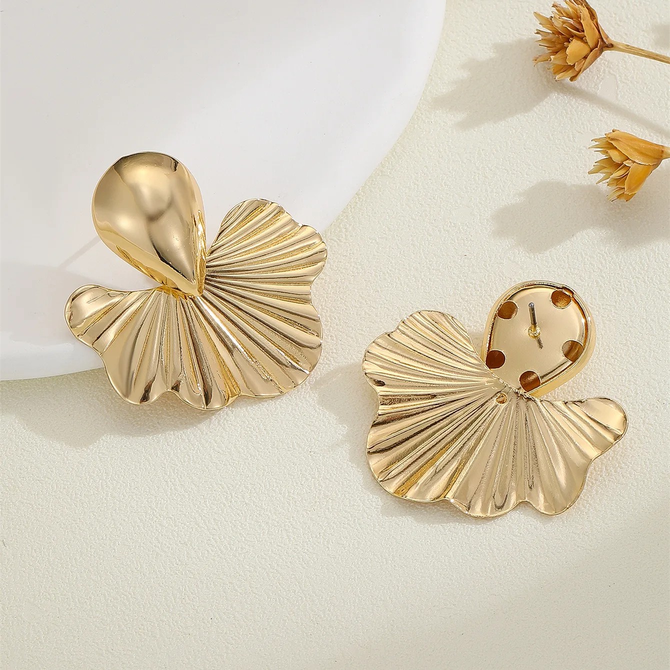 KMVEXO Punk Party Vintage Geometric Stud Earrings