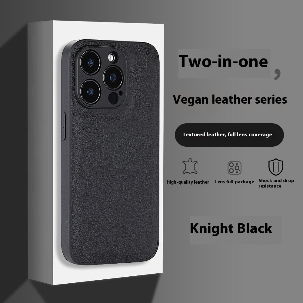 Litchi Patterned Phone Case With A Niche And High-end Feel