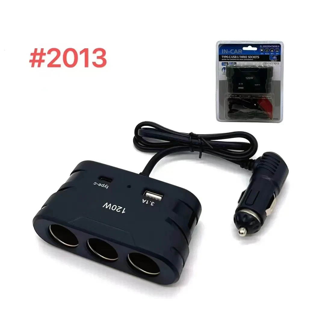 Car Charger Converter to Plug Socket