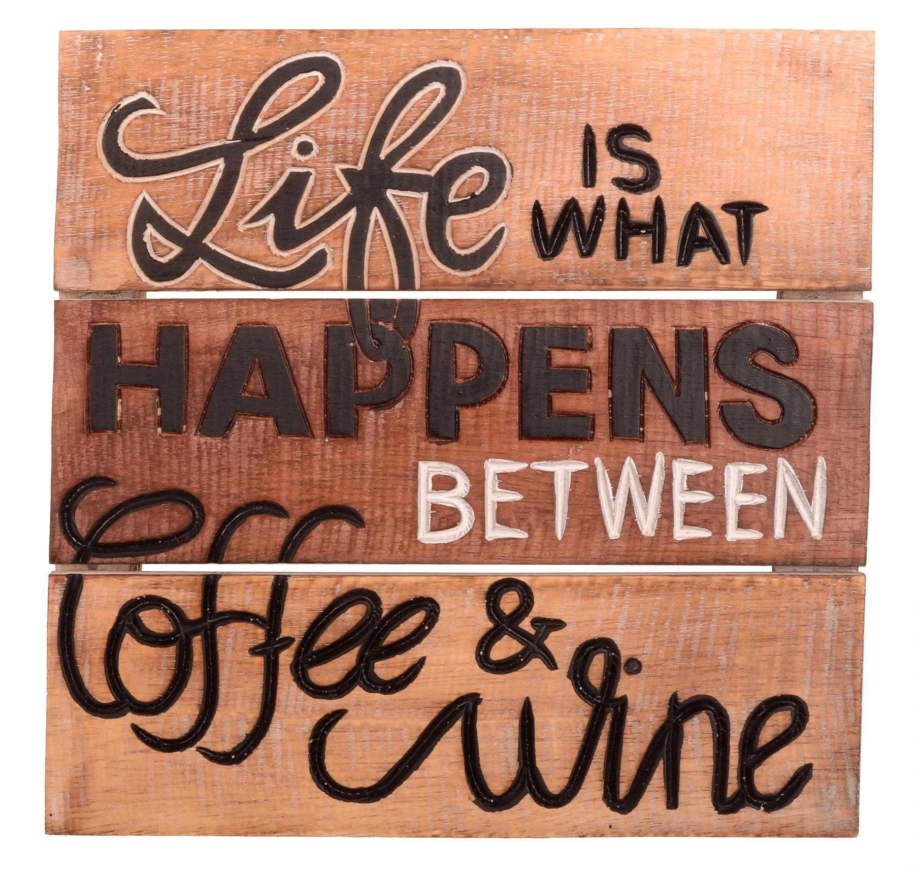 Wood Sign Life is...