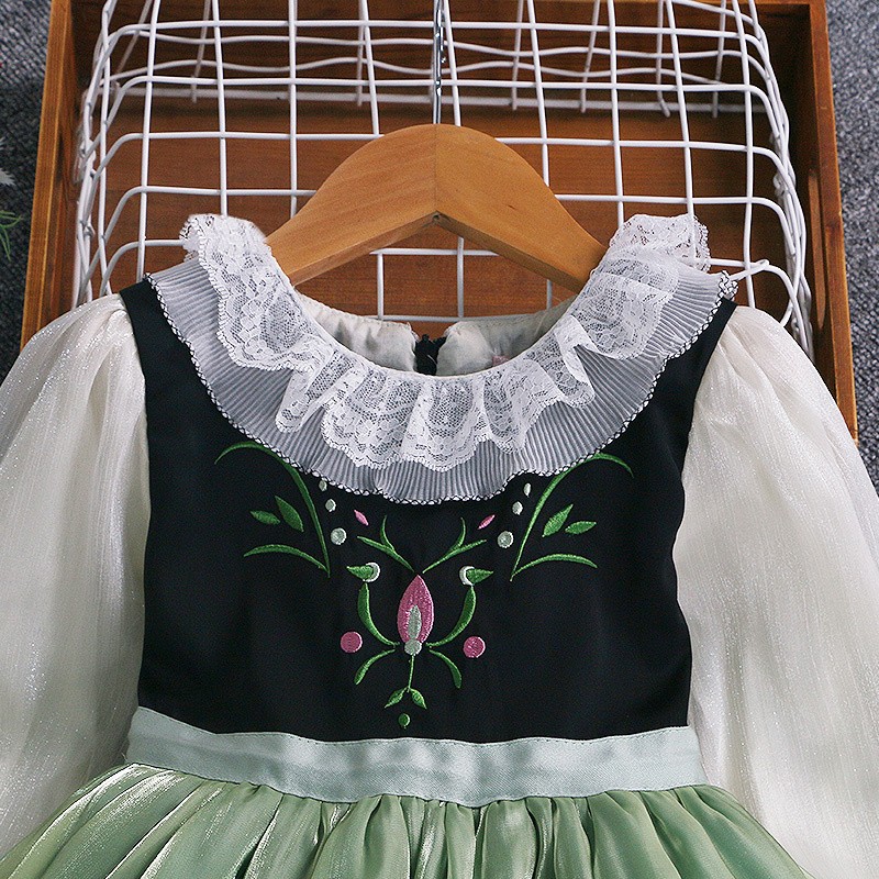 Girls' Long Sleeved Dress For Halloween