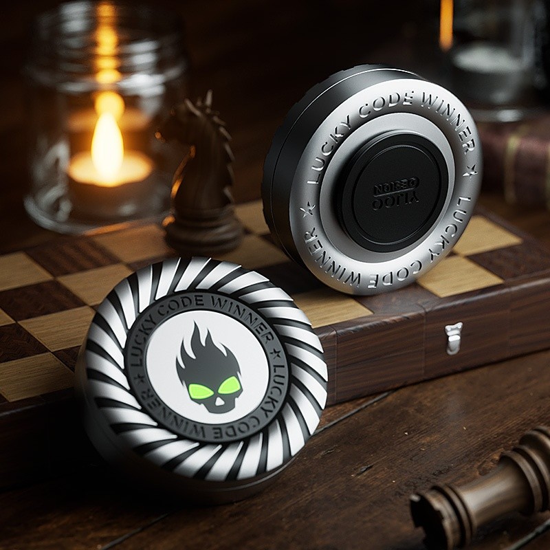 Little Devil Fingertip Gyro Alloy Luminous Decompression Toy