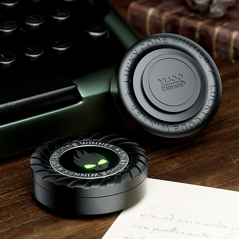 Little Devil Fingertip Gyro Alloy Luminous Decompression Toy