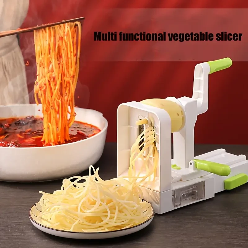 Manual Vegetable Spiral Slicer