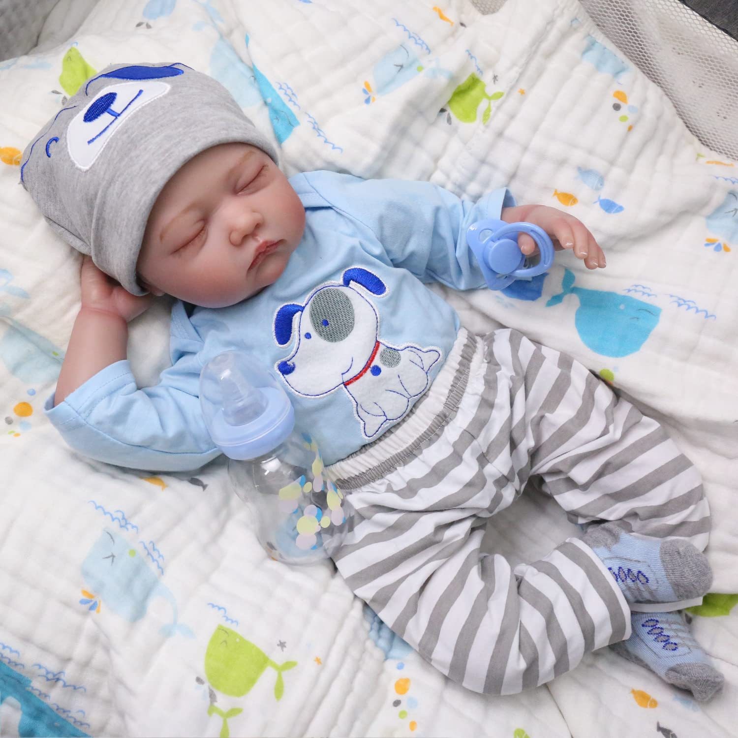 Creative Cartoon Soft Plastic Reborn Doll