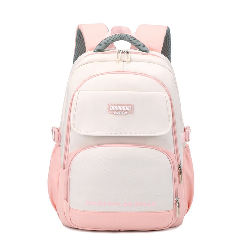 New Junior High School Backpack Girls Super Light