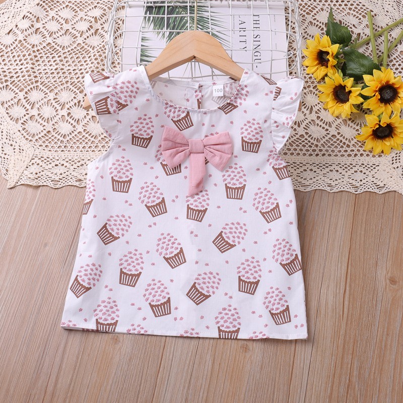 Fashion Children Short Sleeve Shorts Suit