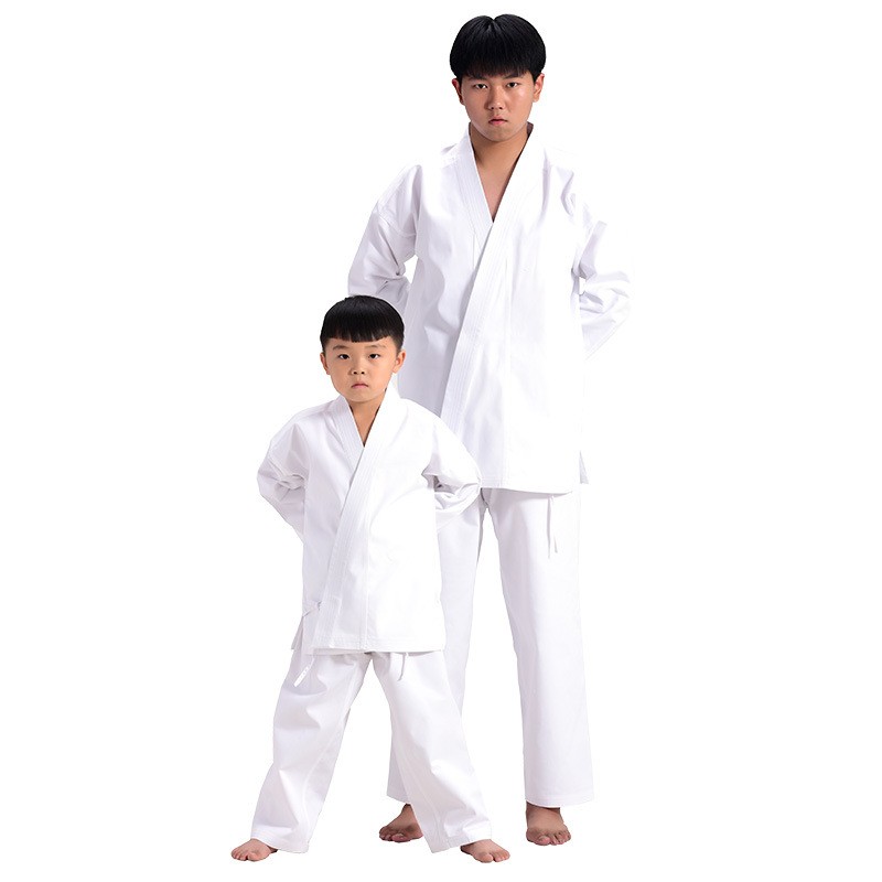 Karate White Suit Taoist Robe Suit