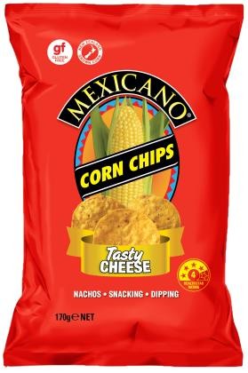Corn Chips Tasty Cheese Gluten Free