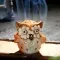 Hollowed Out Owl Aromatherapy Stove Candle Holder Home Accessories Craft Decoration
