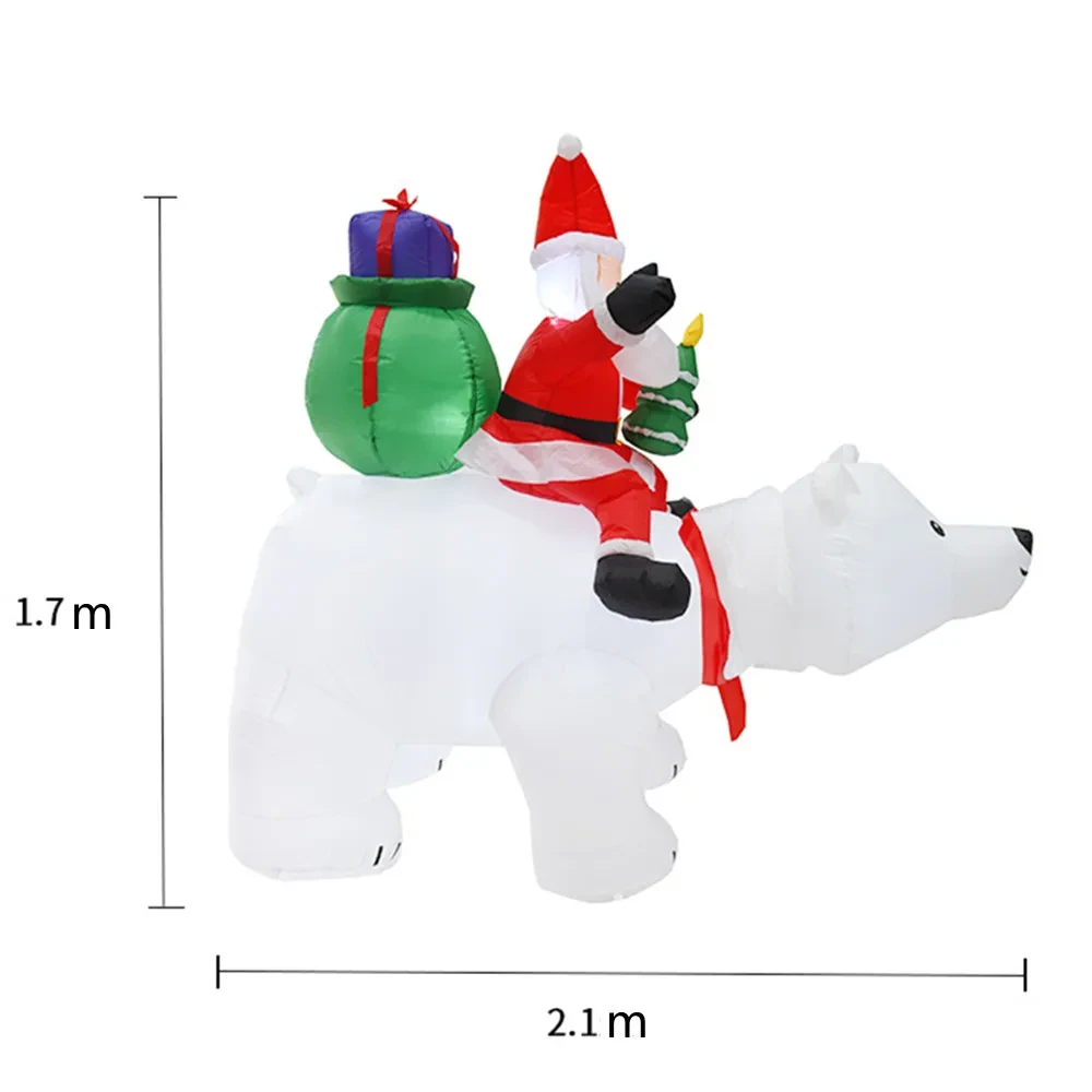 Blow Up Santa