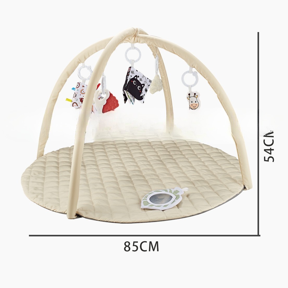 Newborn Game Blanket Leaves Game Mat Multifunctional Crawling Mat