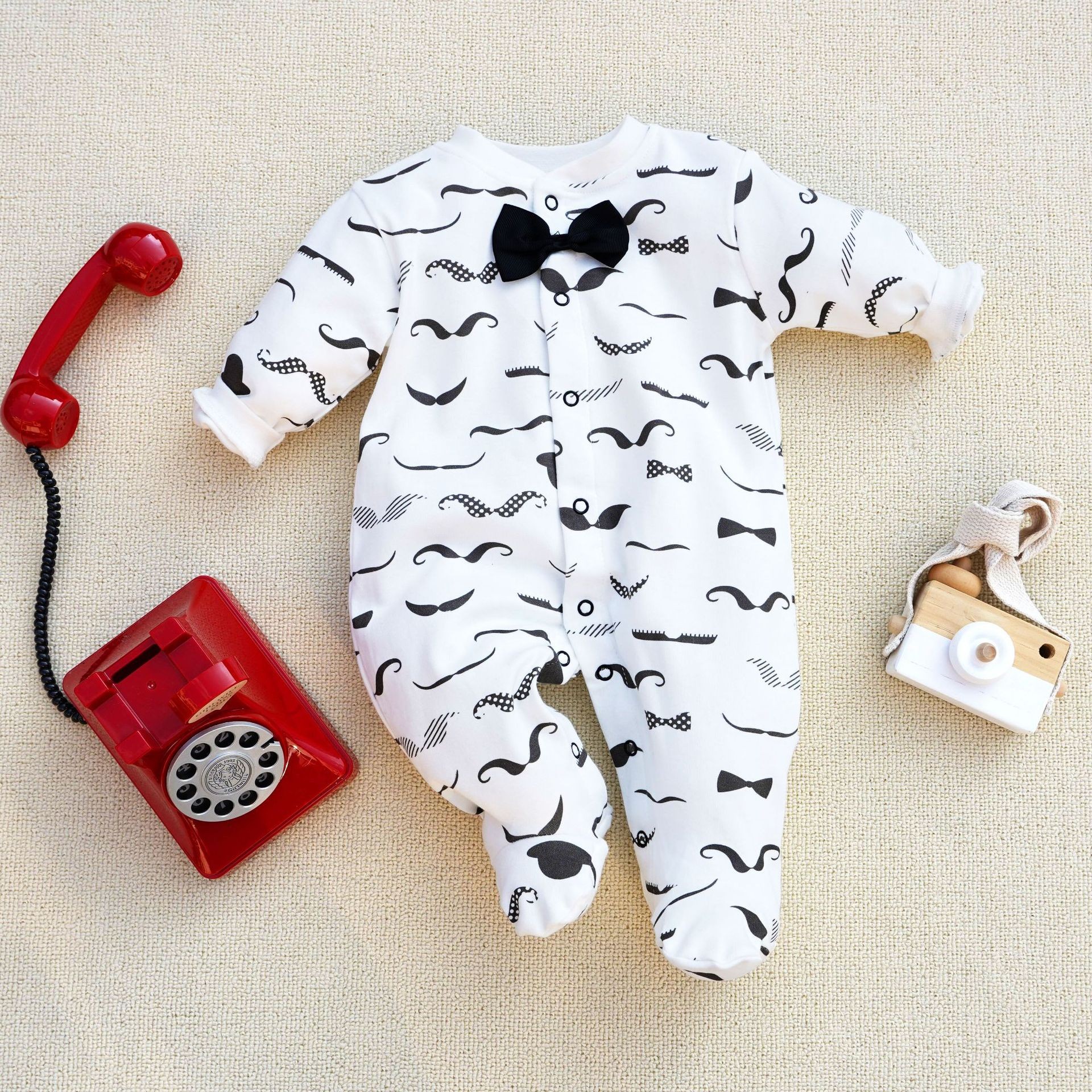 Baby Rompers Long Sleeve Cotton Jumpsuit