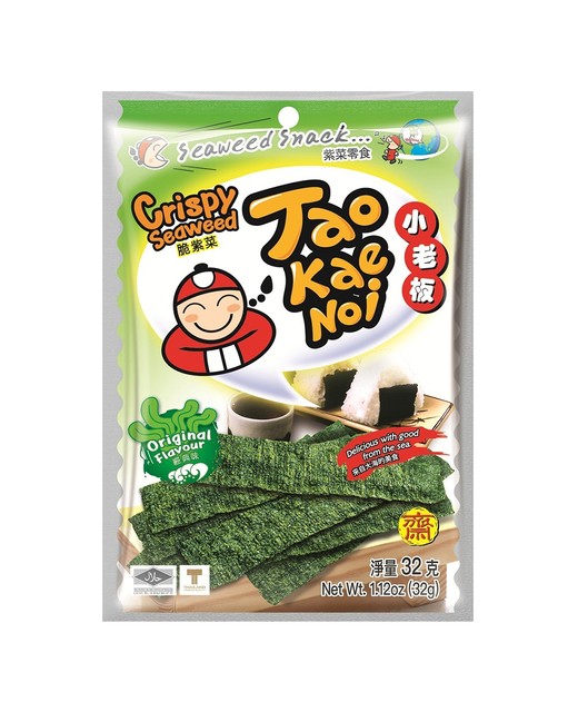 TAOKAENOI Crispy Seaweed (Original Flavour) 32g