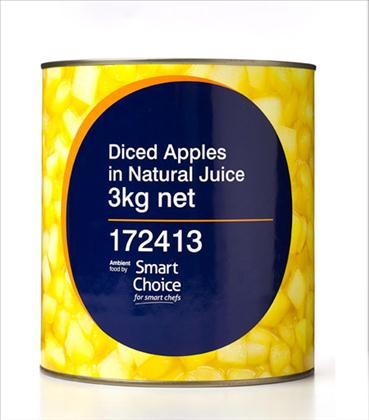 Apples Diced Natural Juice