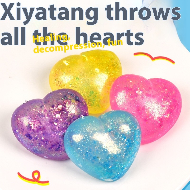 Malt Sugar Love Squeezing Toy Vent Ball Slow Rebound Decompression Toy