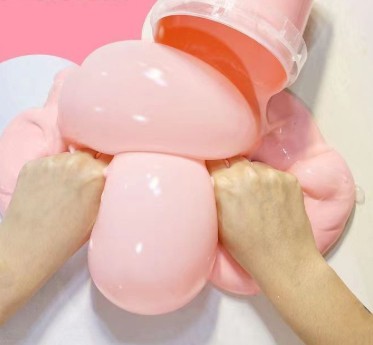 Decompression Fake Water Non-stick Hand Holding Milk Can Cover Bubble