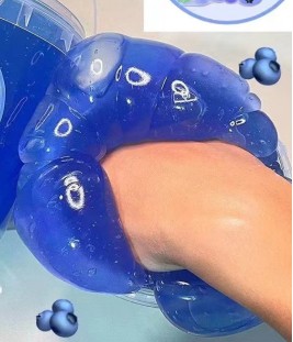 Decompression Fake Water Non-stick Hand Holding Milk Can Cover Bubble