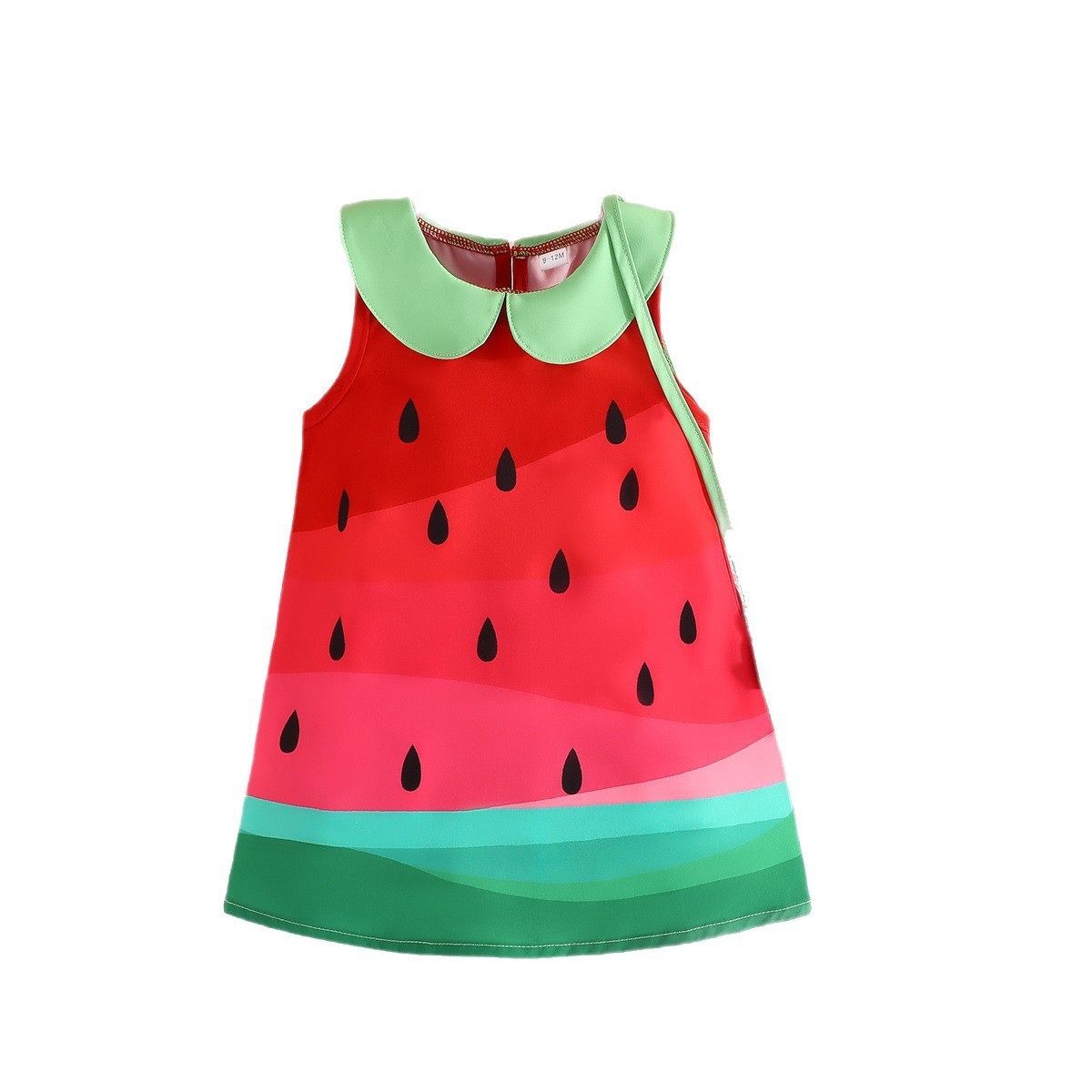 Girls Fashion Personality Fruit Printed Dress