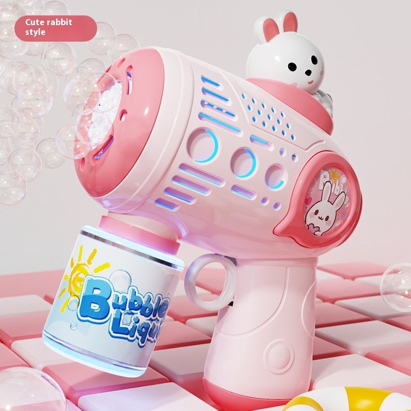 Children's Handheld Electric Automatic Bubble Blowing Gun