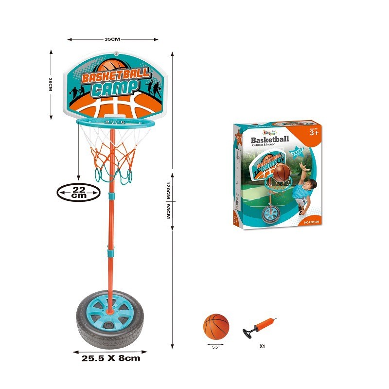 Adjustable Automatic Scoring Basketball Stand