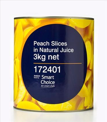 Peach Slices Natural Juice