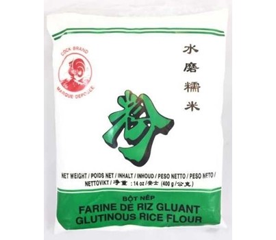 FLOUR RICE GLUTINOUS 454GM (COCK)
