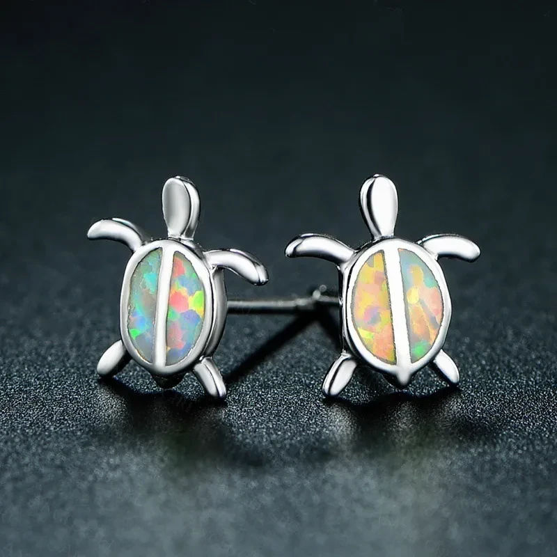 Turtle Stud Earrings For Women
