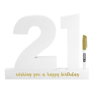 21 GOLD EDITION SIGN IT BLOCK