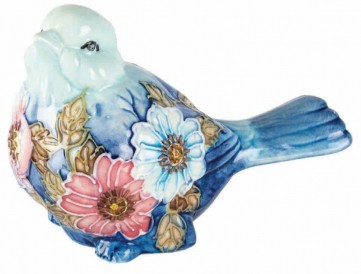 **SUMMER BOUQUET BIRD 9X6CM