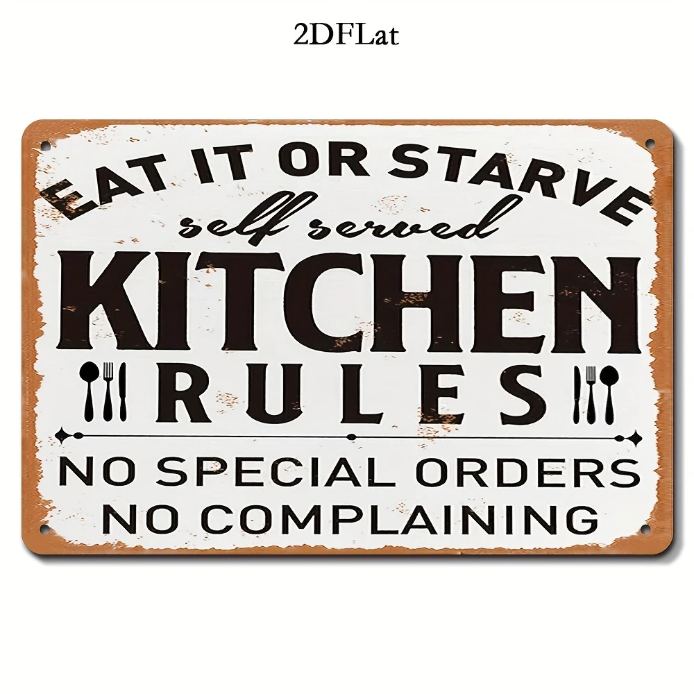 Office Kitchen Rules Poster