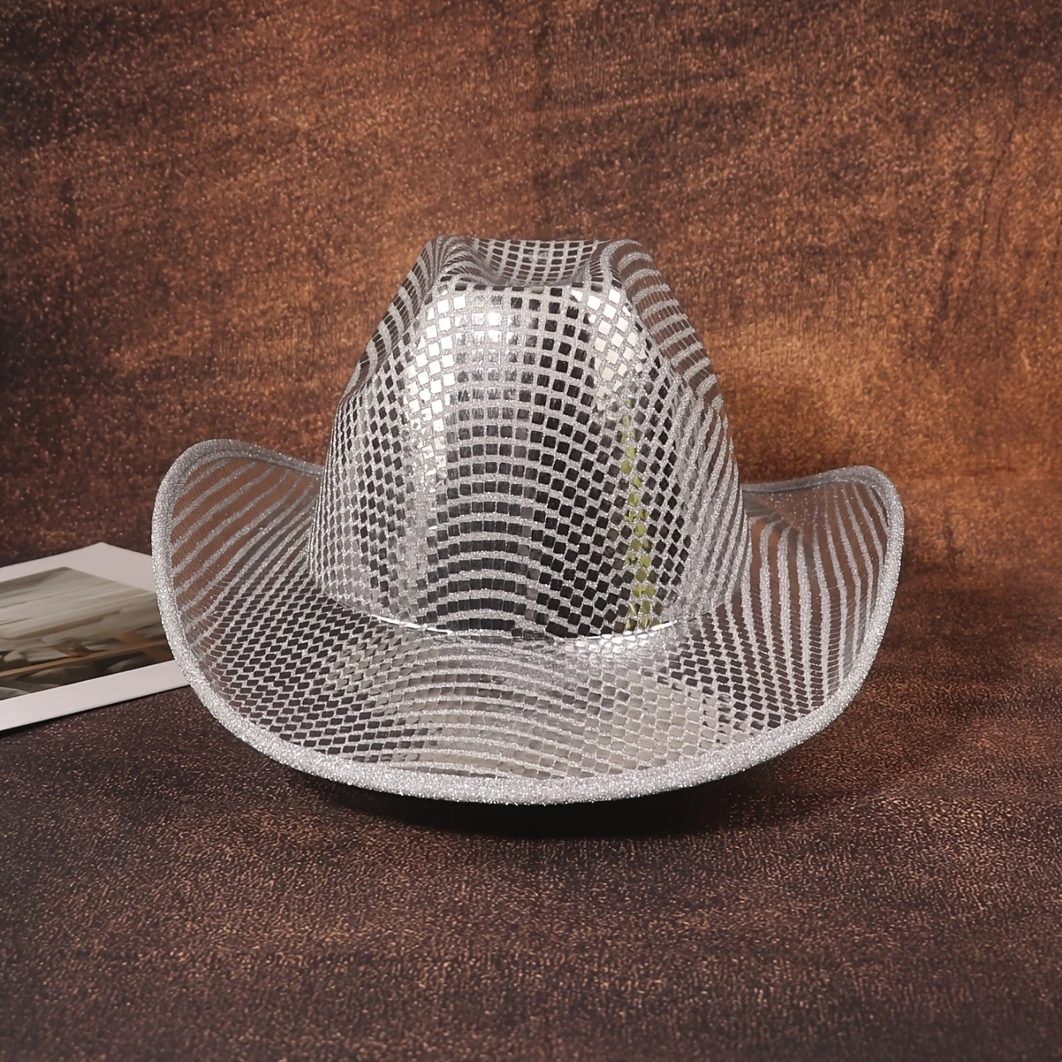 A Shiny And Sparkling Fashionable Cowboy Hat