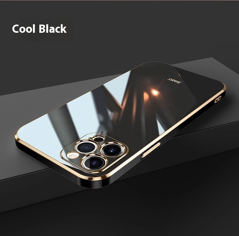 Simple 6D Straight Edge Electroplating Suitable For 16 Phone Case