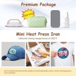 Newbealer Travel Iron with Dual Voltage