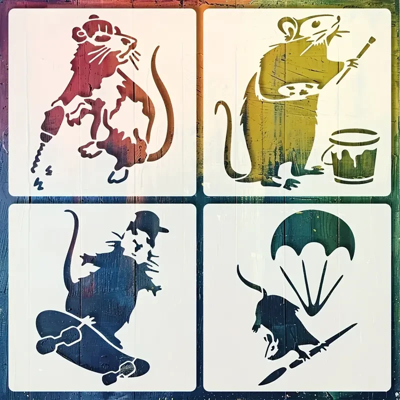 Small Animal Stencils