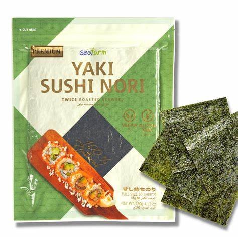 NORI (TOASTED SEAWEED) KOREAN 50'S (WOO SEN)