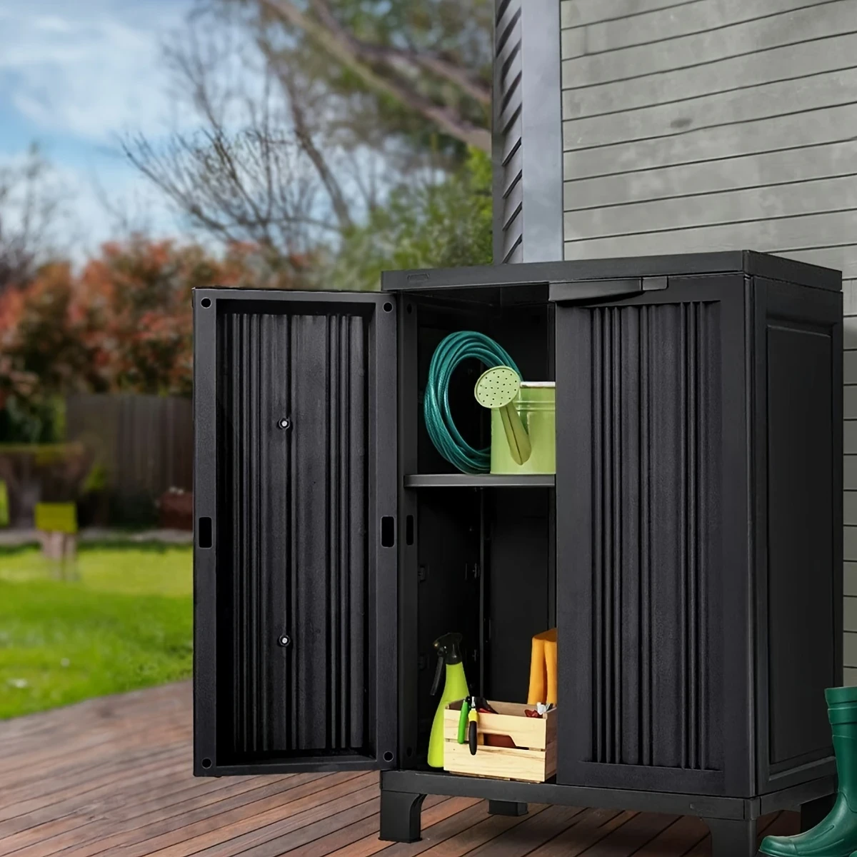 Durable Waterproof Outdoor Storage Cabinet