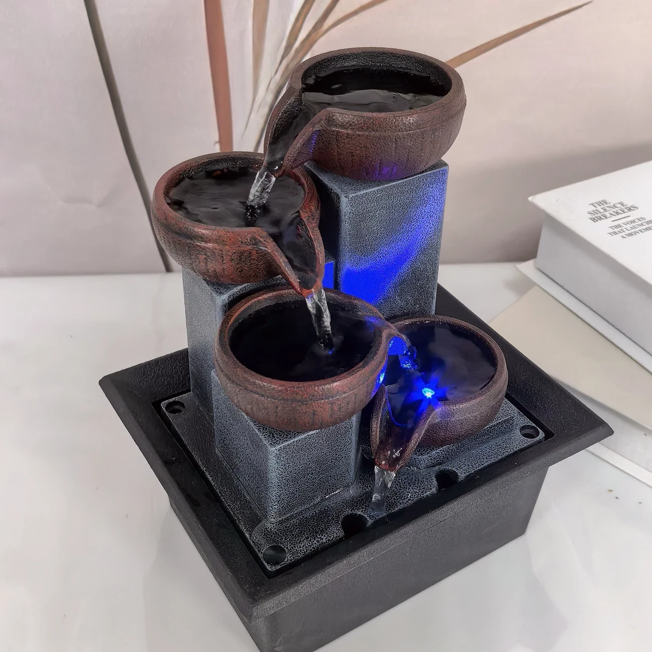3-Tier USB Powered Desk Fountain