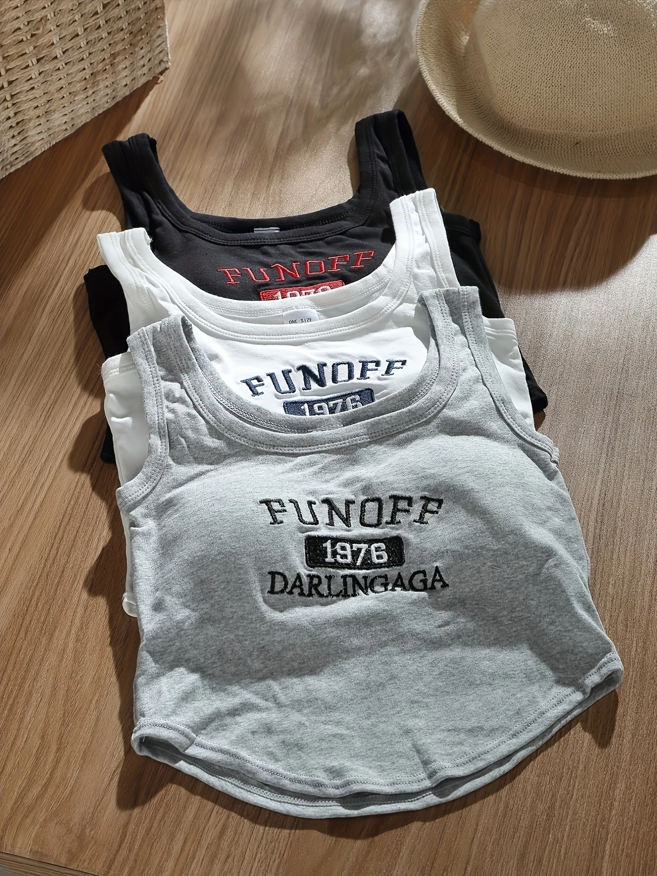 3pcs Tween Girls Fashion Letter Print Camisole Tank Tops  Comfortable, Breathable Summer Tops for 9-12 Years Old NZ