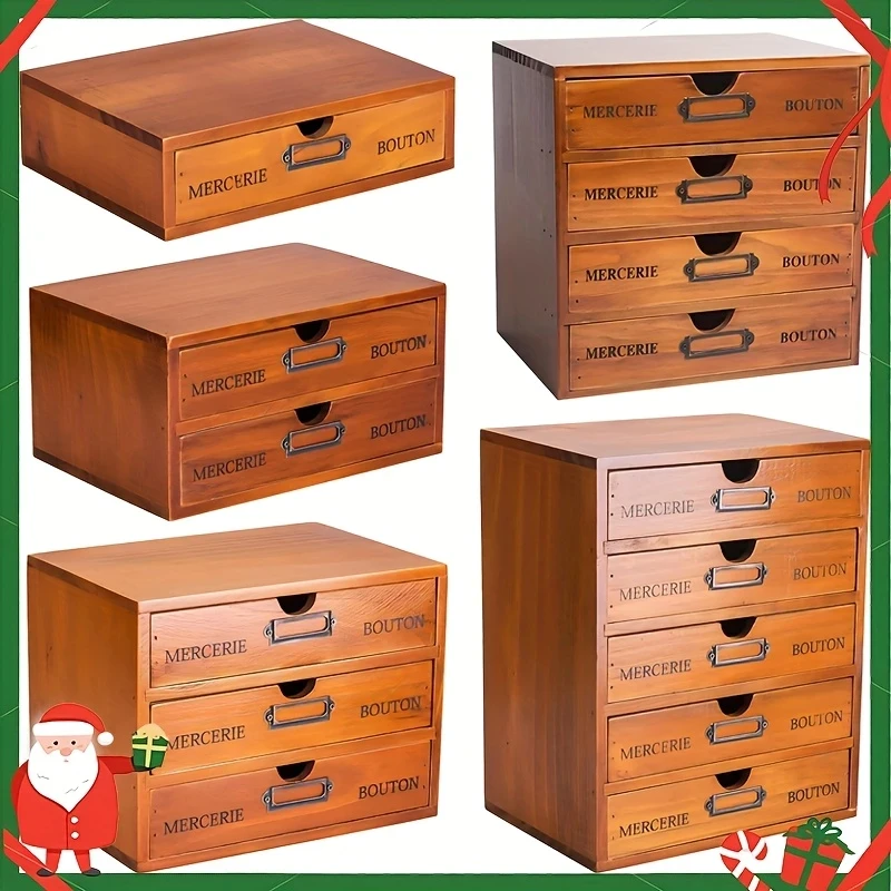 Wood Storage Drawers