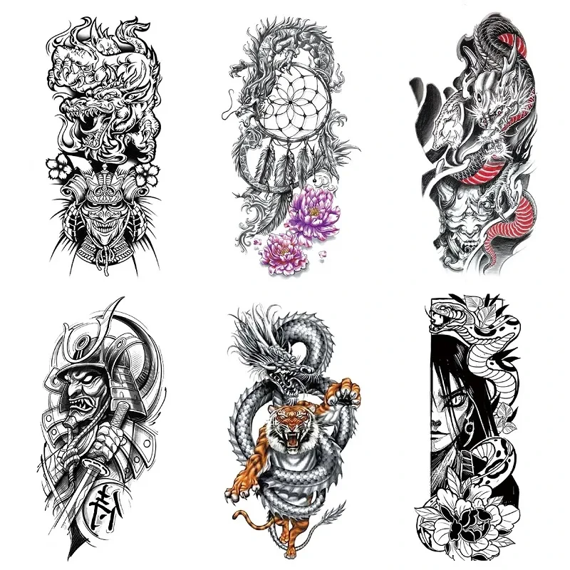 Dragon Tattoo for Shoulder and Chest