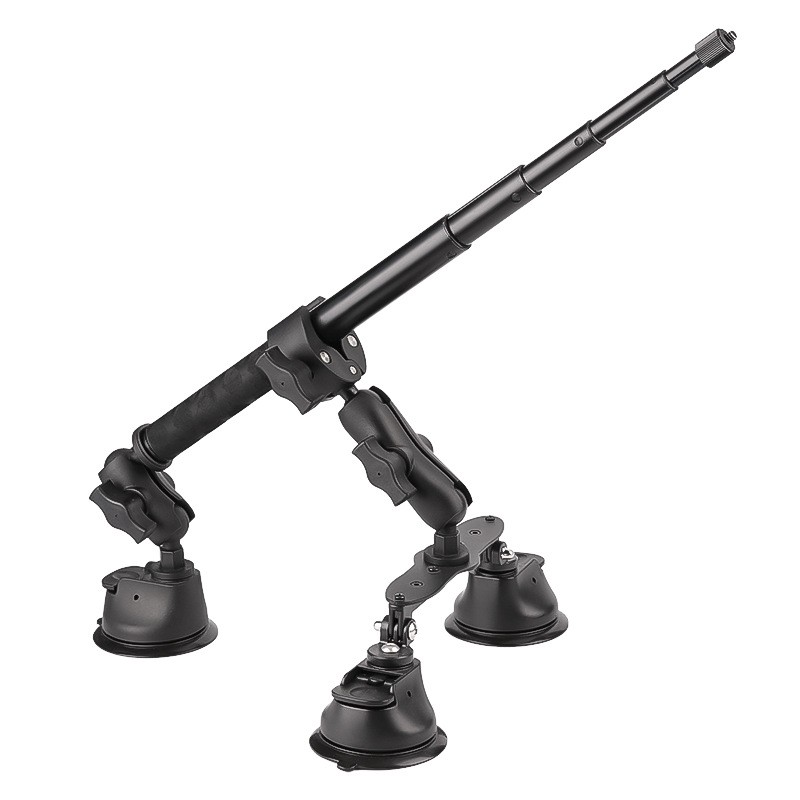 Panoramic Camera View Angle Car Roof And Racket Suction Cup Fixed Bracket