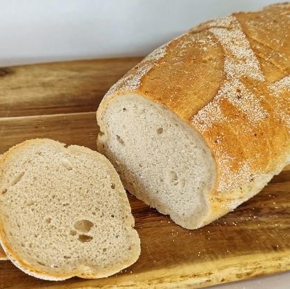Bread Sourdough Batard Sliced