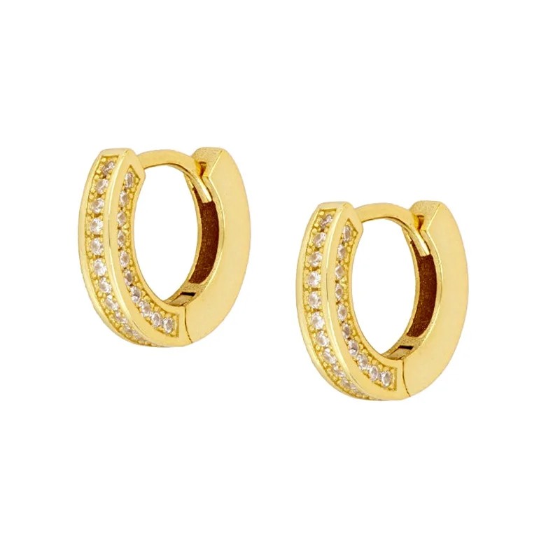 Fashion Stainless Steel Huggies Small Hoop Earrings for Women