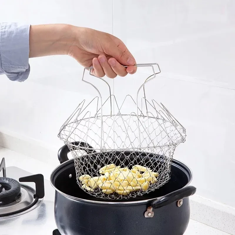 Collapsible Blanching Basket