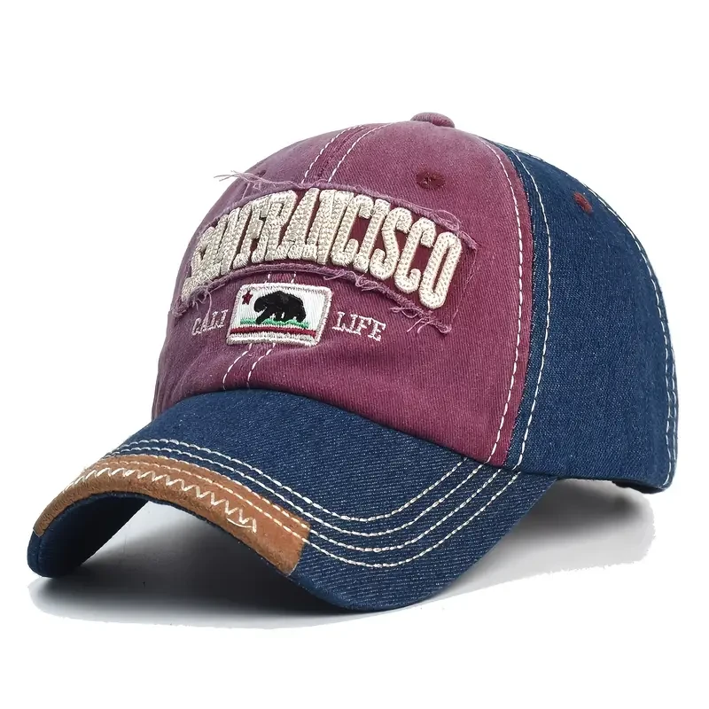 Vintage-Style Bear Baseball Cap